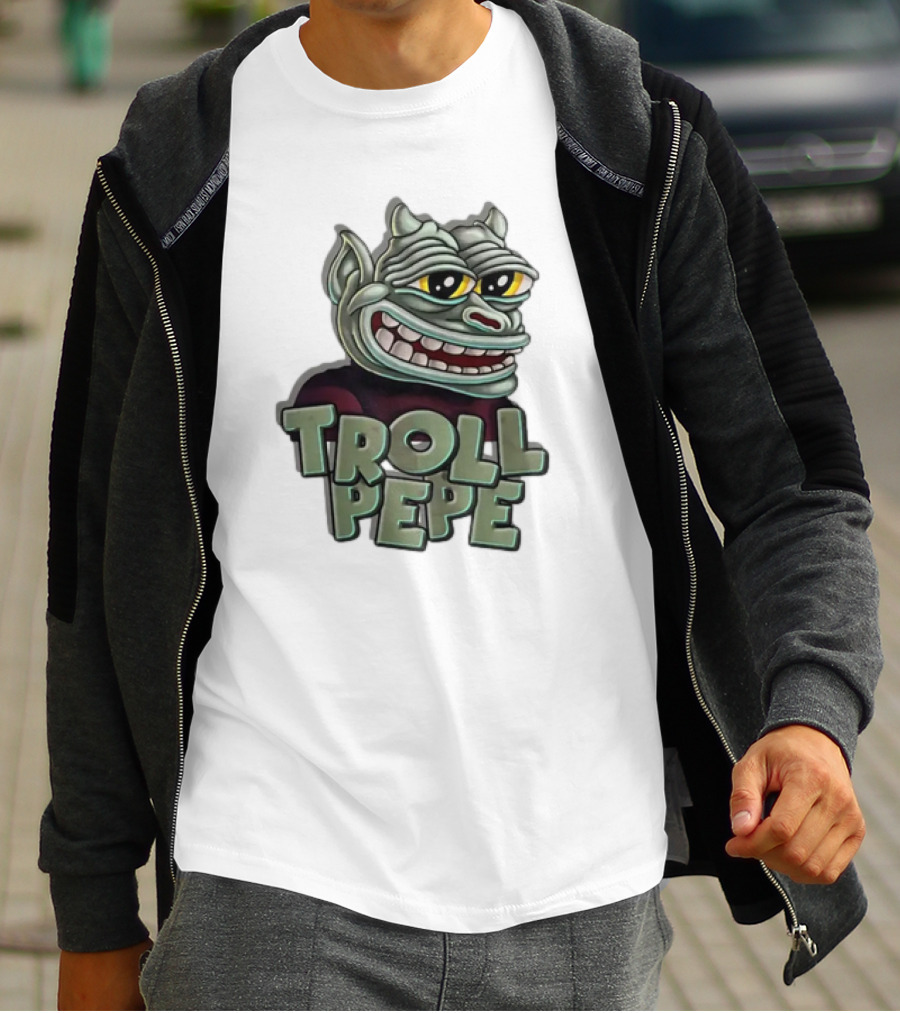 Harambe Troll Pepe Face Meme Humor T-Shirt