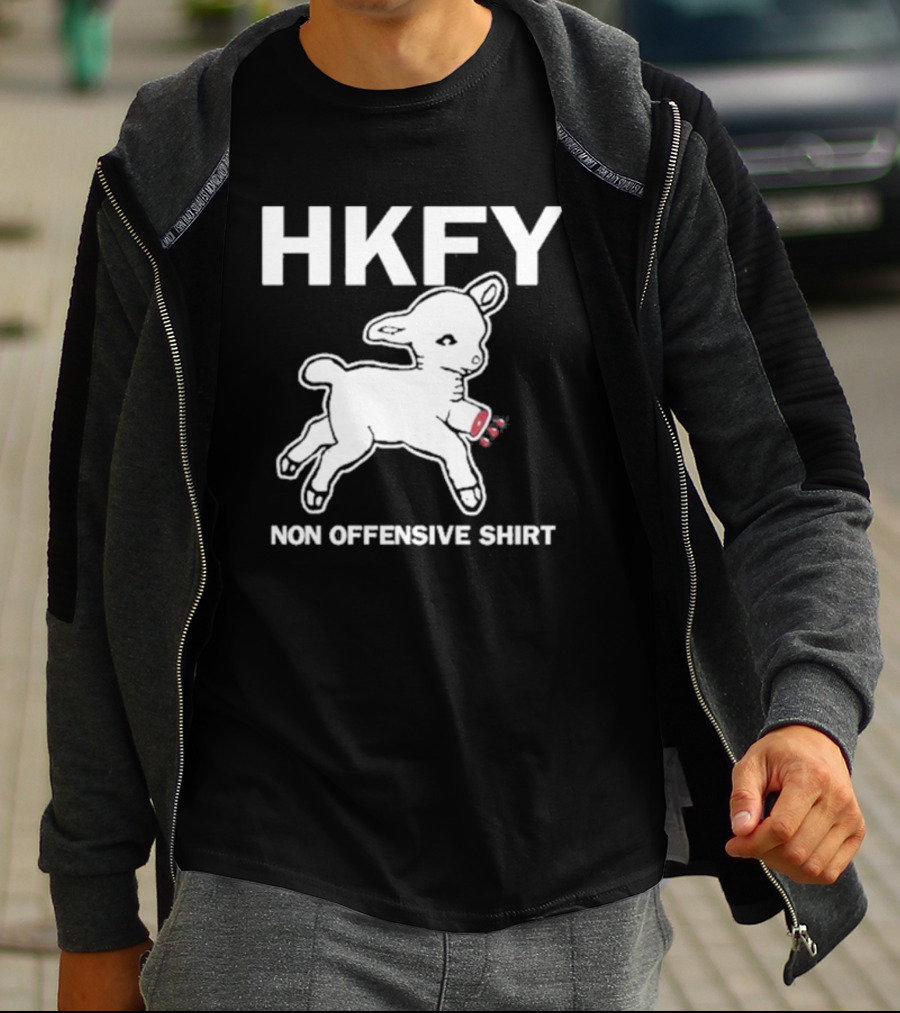 HKFY Non Offensive Shirt Cute Lamb With Sausages T-Shirt