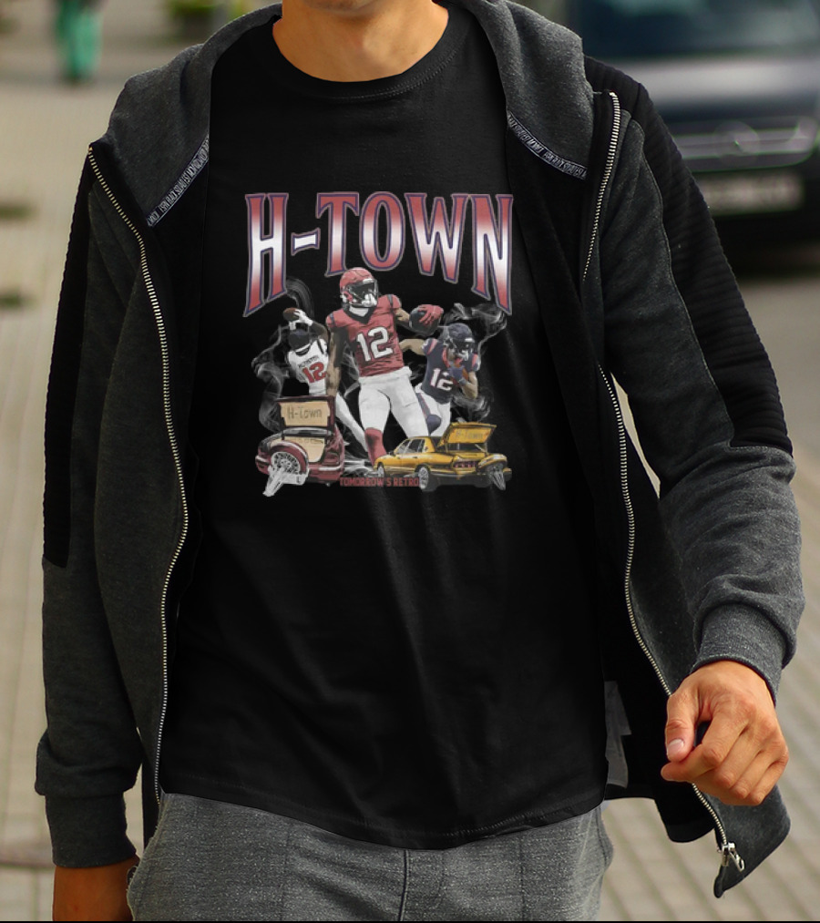 H-Town Houston Texans Nico Collins Tomorrow's Retro T-Shirt
