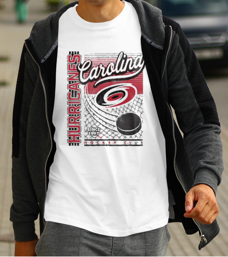 Hurricanes Carolina Hockey Club Since 1977 T-Shirt