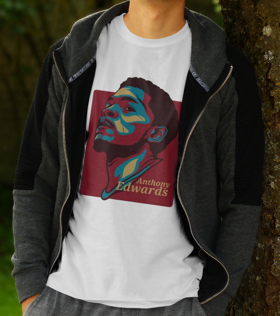 Anthony Edwards NBA Minnesota Timberwolves Basketball Player T-Shirt