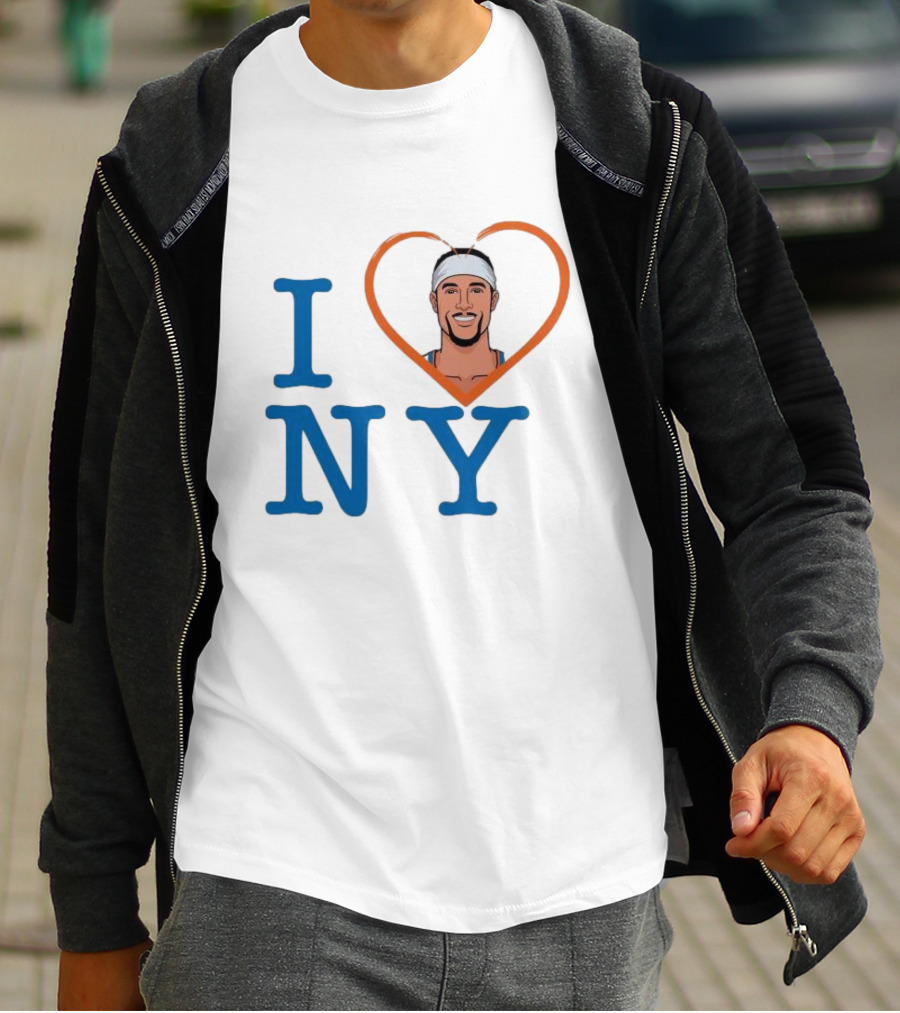I Heart New York Knicks Basketball Player T-Shirt