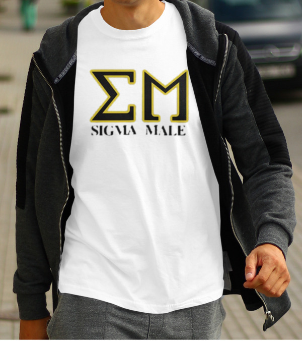 Sigma Male Fraternity Emblem T-Shirt