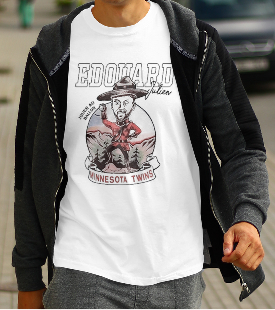 Edouard Julien Jouer Au Ballon Minnesota Twins T-Shirt