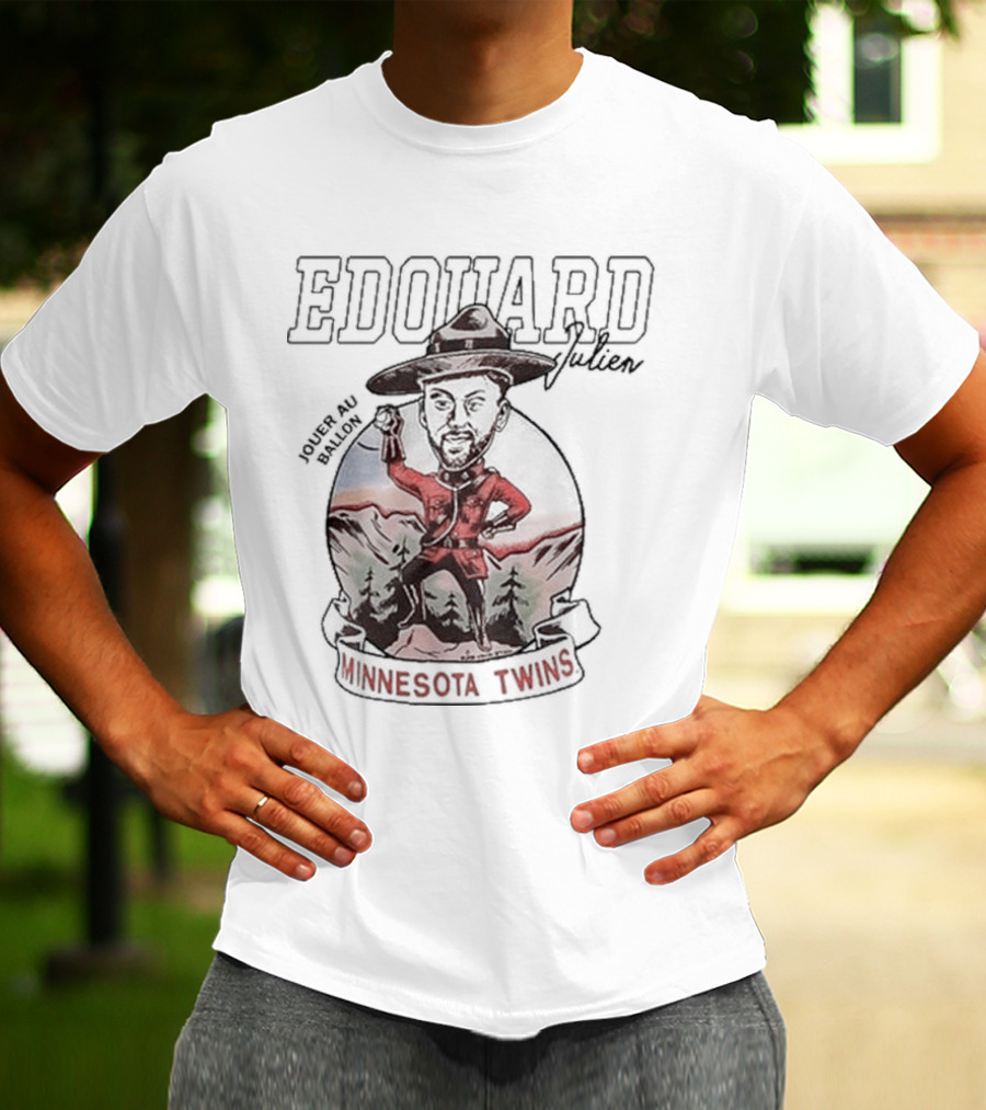 Edouard Julien Jouer Au Ballon Minnesota Twins T-Shirt