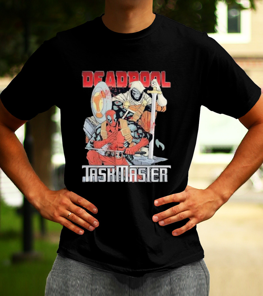 Deadpool Taskmaster Marvel Studio No More Jokes T-Shirt