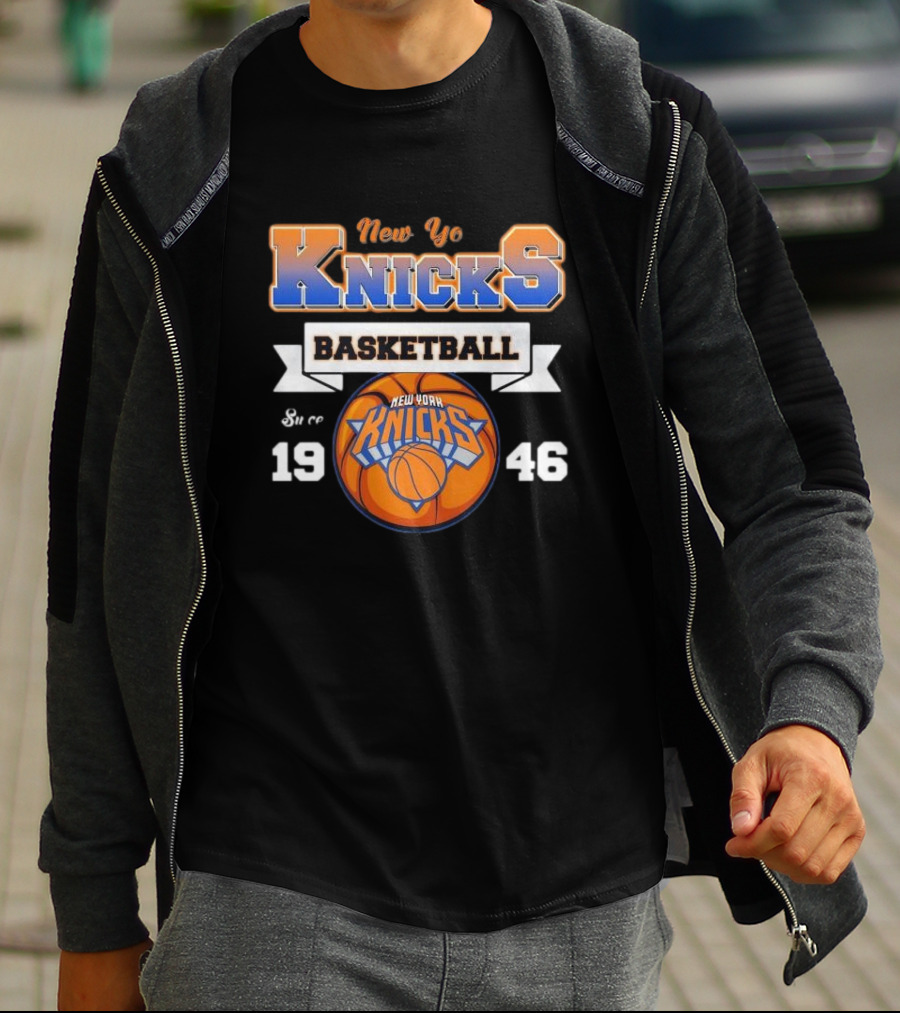 New York Knicks Basketball Since 1946 NBA T-Shirt