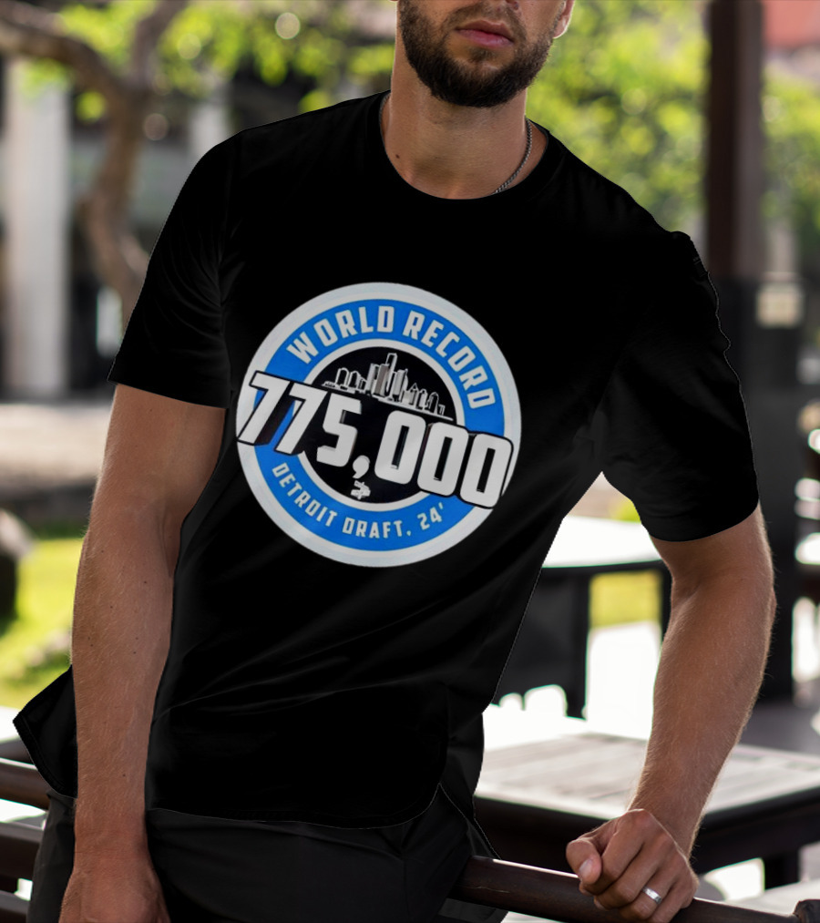 World Record 775000 Detroit Draft 24' T-Shirt