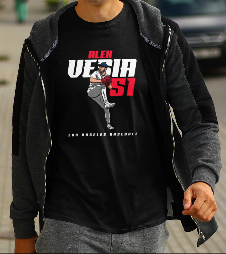 Alex Vesia #51 Los Angeles Baseball Player Dodgers T-Shirt