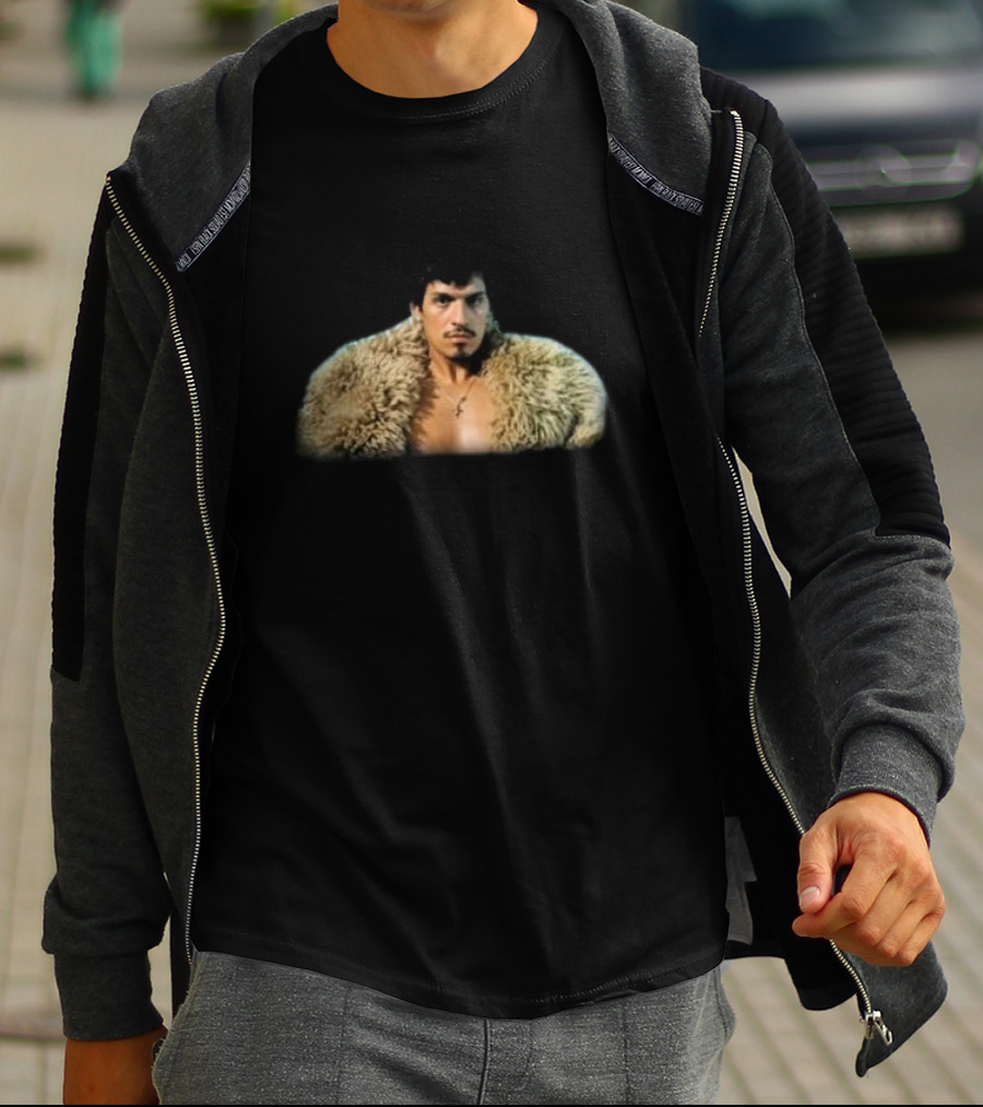 Omar Apollo God Said No Fur Coat T-Shirt