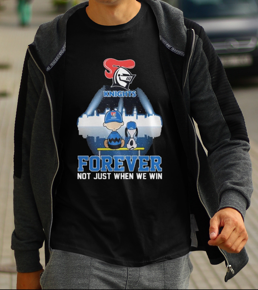 Knights Forever Charlie Brown Snoopy Not Just When We Win T-Shirt