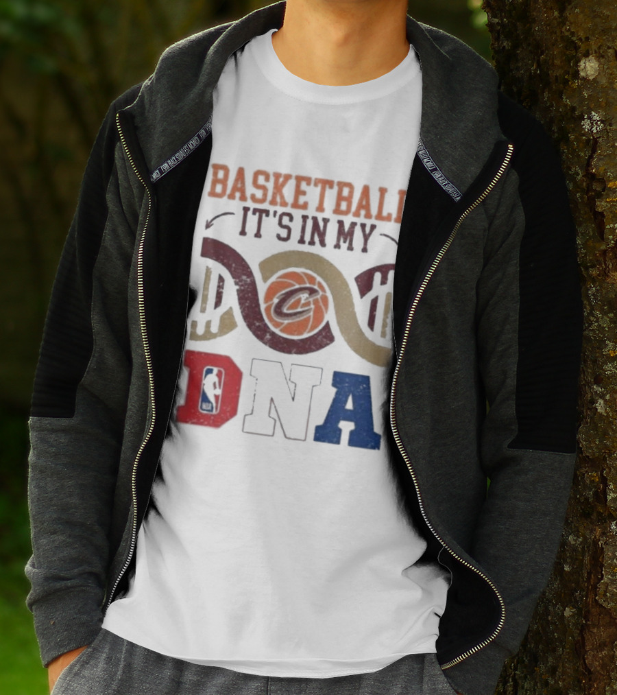 Cleveland Cavaliers Basketball It’s In My DNA NBA T-Shirt
