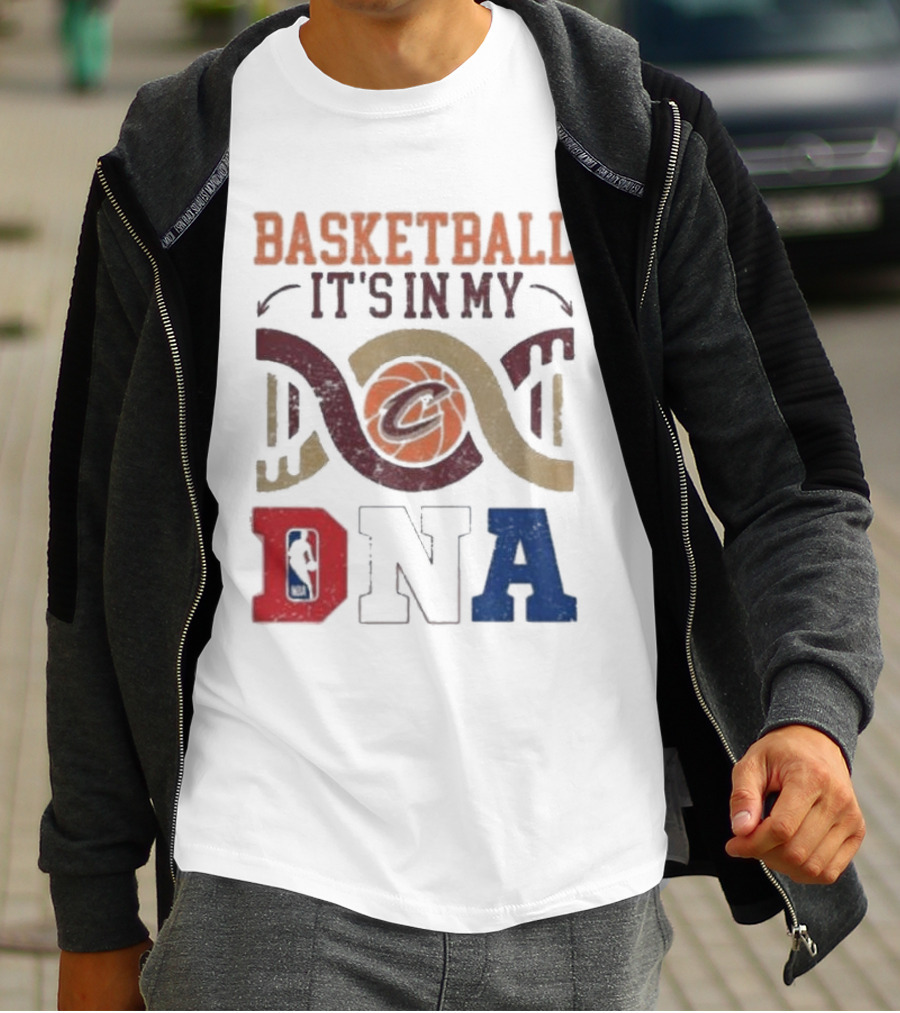 Cleveland Cavaliers Basketball It’s In My DNA NBA T-Shirt