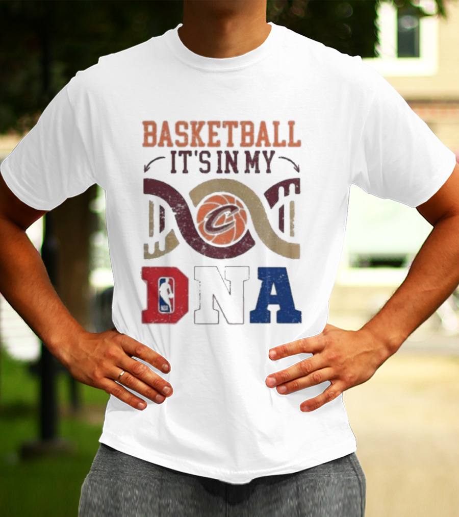 Cleveland Cavaliers Basketball It’s In My DNA NBA T-Shirt