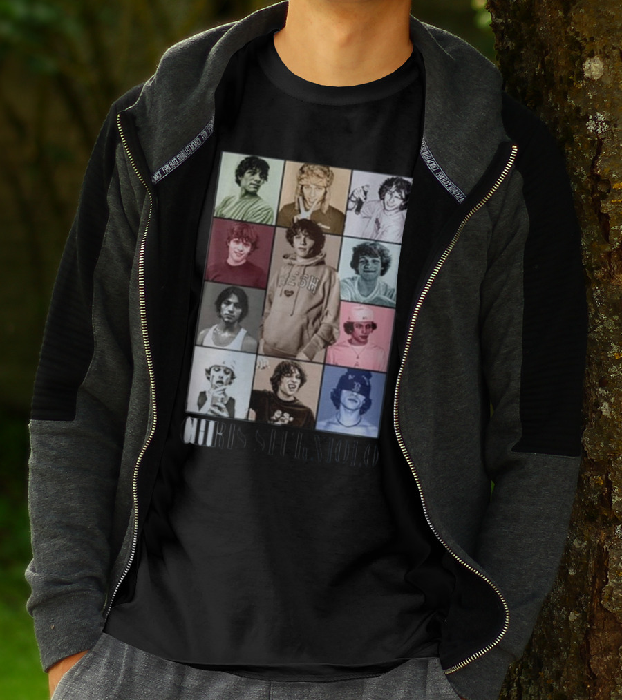 Fuzeprint Chris Sturniolo Multicolor Portrait Grid Collection T-Shirt