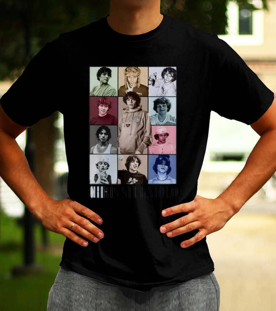 Fuzeprint Chris Sturniolo Multicolor Portrait Grid Collection T-Shirt