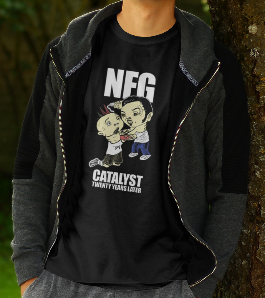 NFG Catalyst Twenty Years Later Cartoon Style Characters T-Shirt