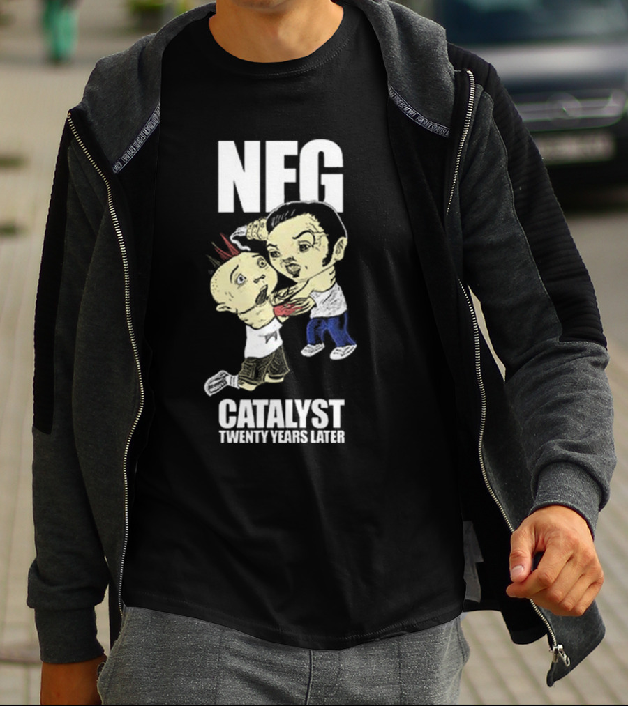 NFG Catalyst Twenty Years Later Cartoon Style Characters T-Shirt