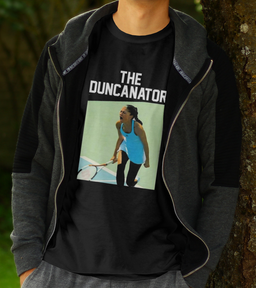 The Duncanator Challengers Zendaya Tashi Duncan Tennis Court Victory T-Shirt