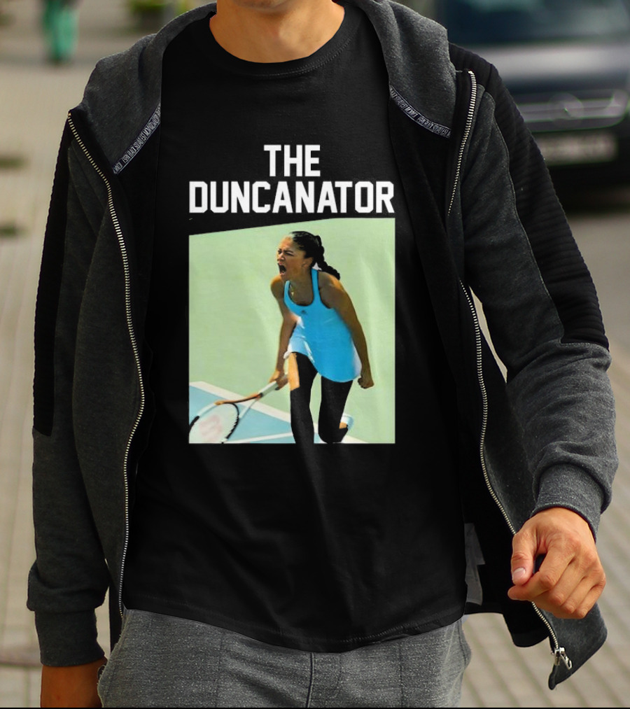 The Duncanator Challengers Zendaya Tashi Duncan Tennis Court Victory T-Shirt