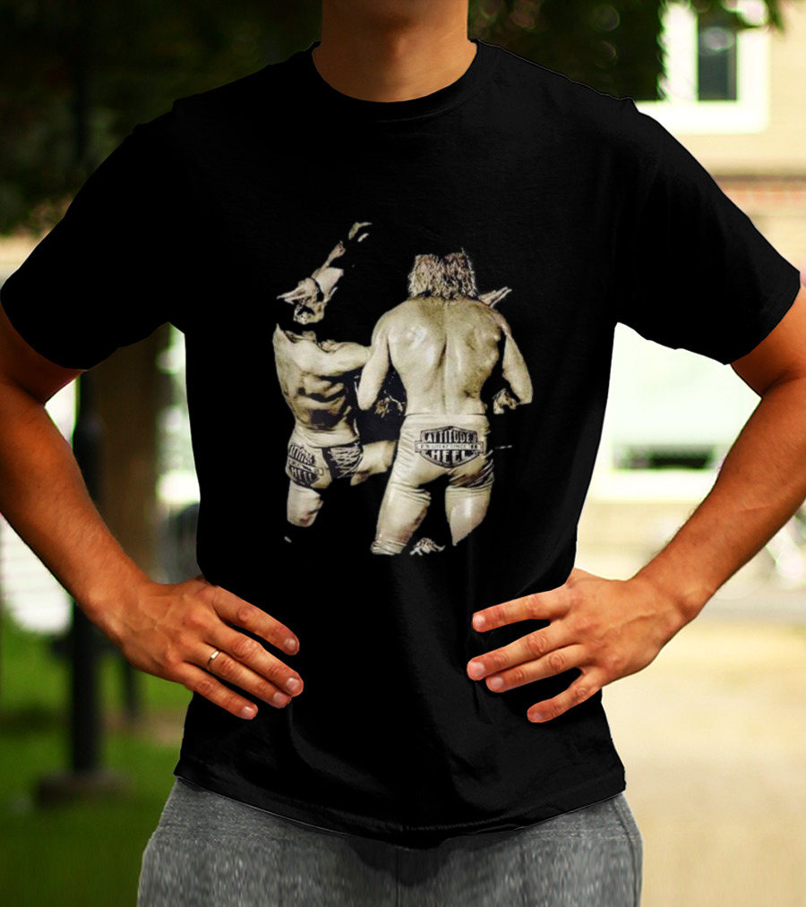 The One Star Brad Attitude Era Picture Perfect Cheek Wrestling Scene T-Shirt