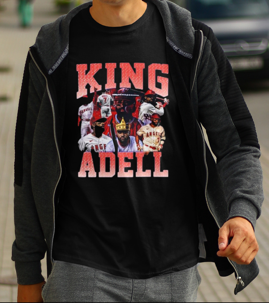 King Adell Angels Baseball Iconic Moments T-Shirt
