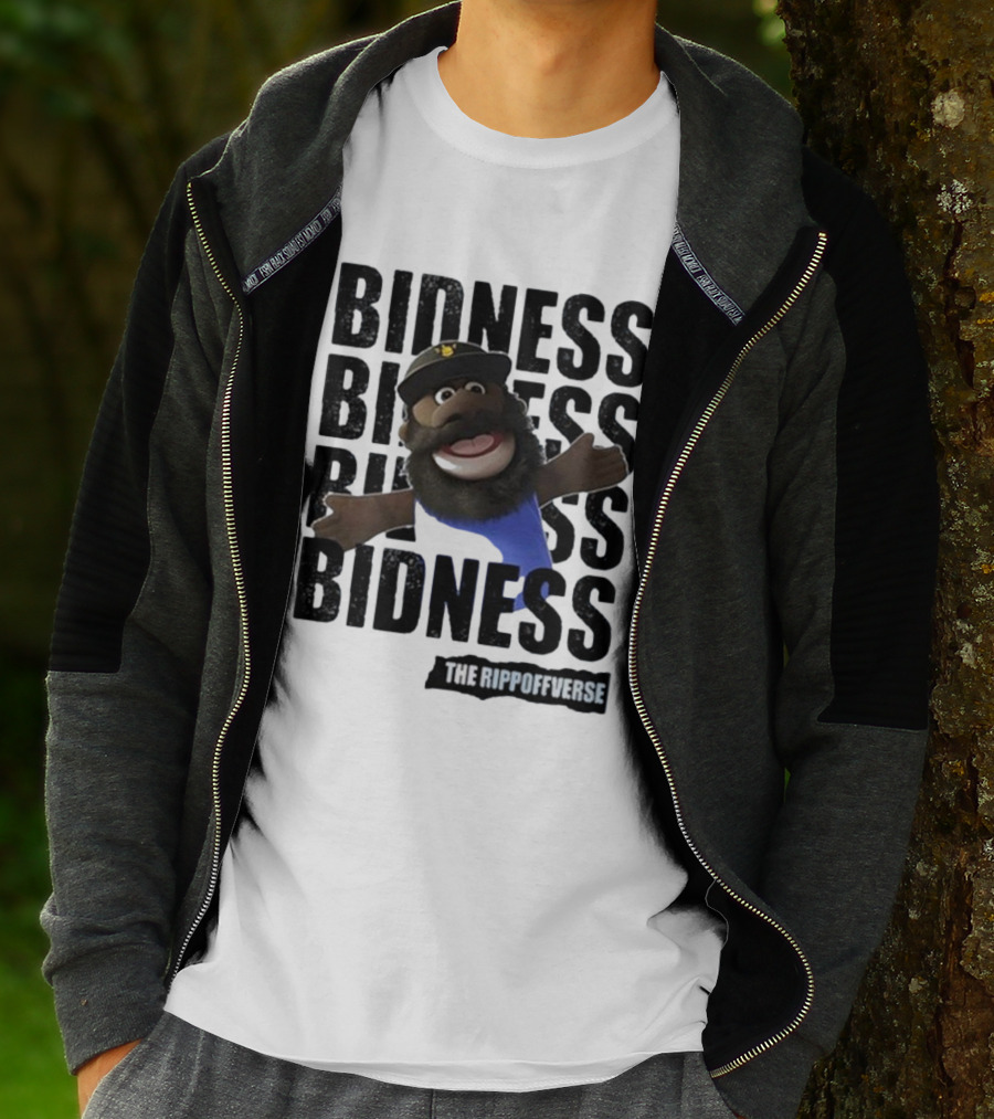 Bidness Rippaverse Character Themed Collectible T-Shirt