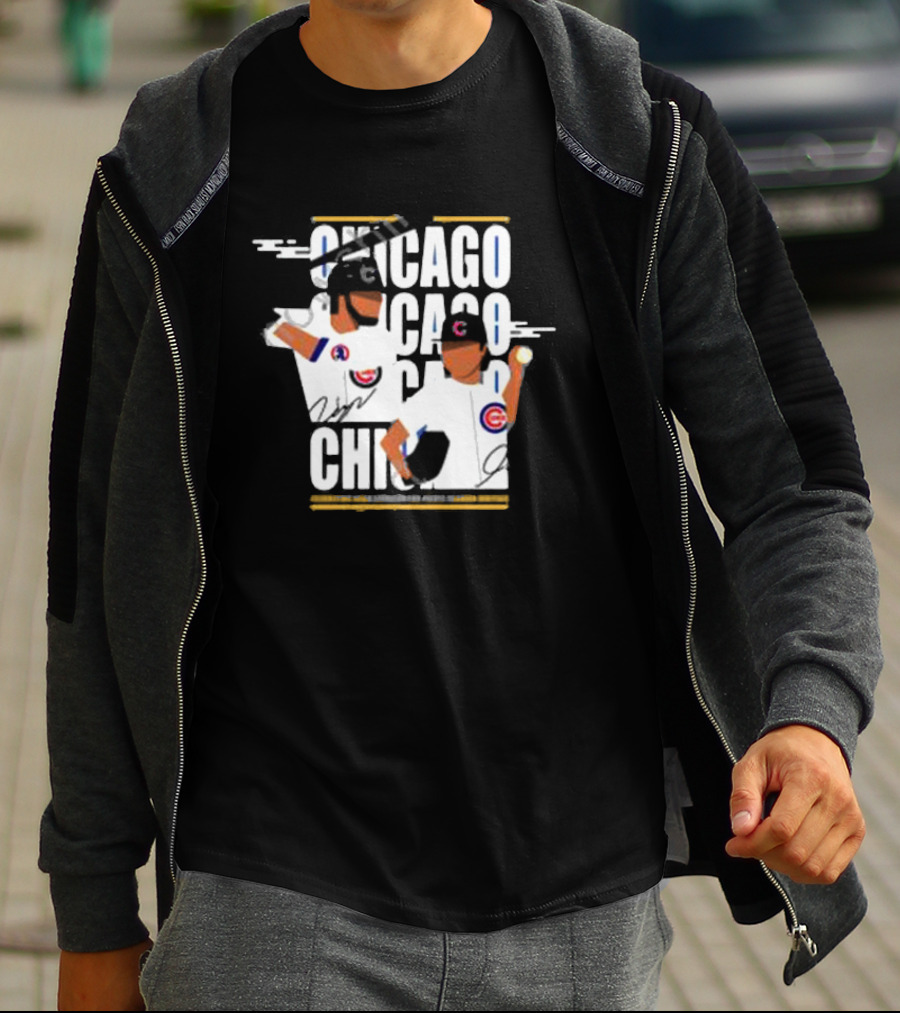 Seiya And Shota Chicago Cubs MLB Team Players Baseball Iconic T-Shirt