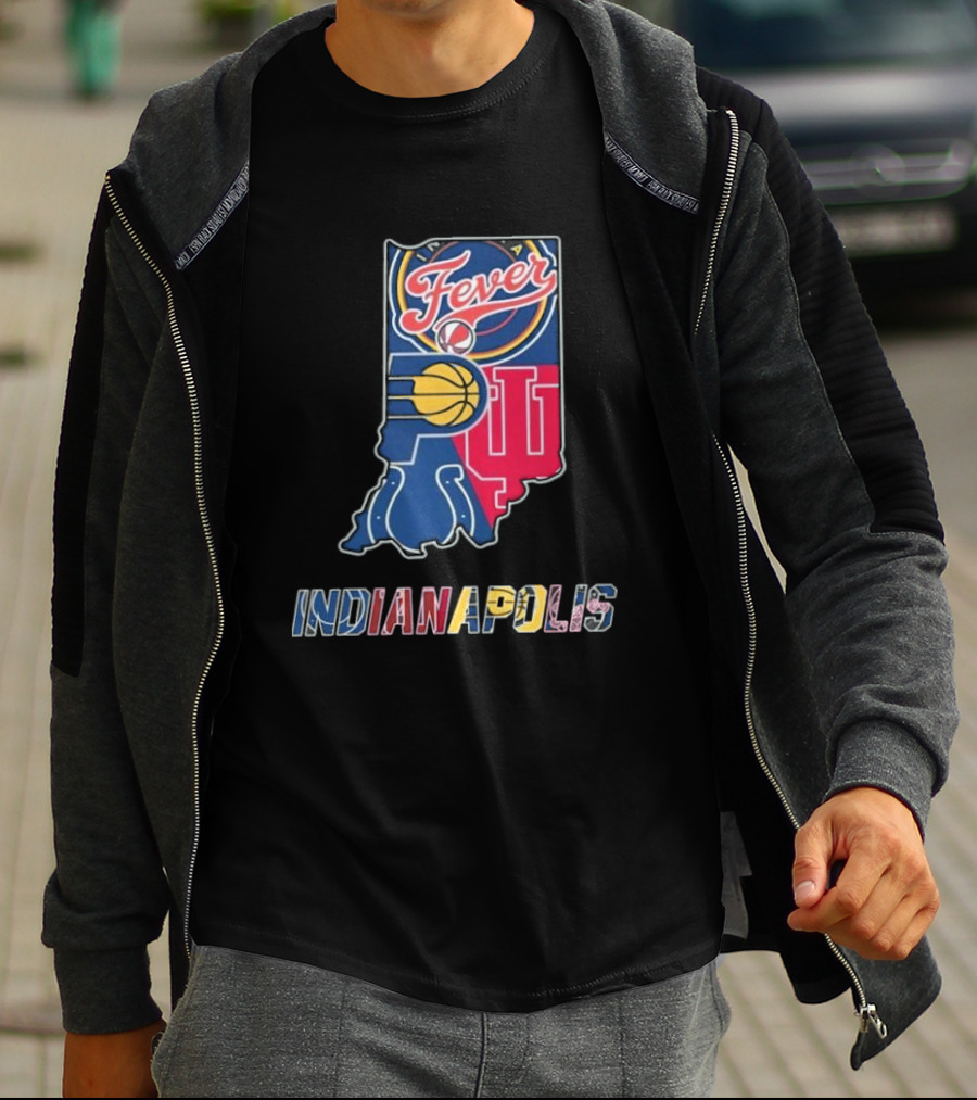 Indiana Fever Pacers Colts Hoosiers Indianapolis T-Shirt