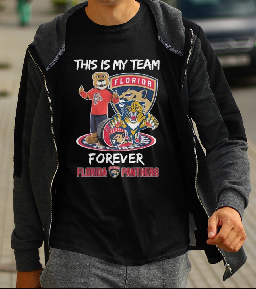 This Is My Team Forever Florida Panthers Mascot T-Shirt