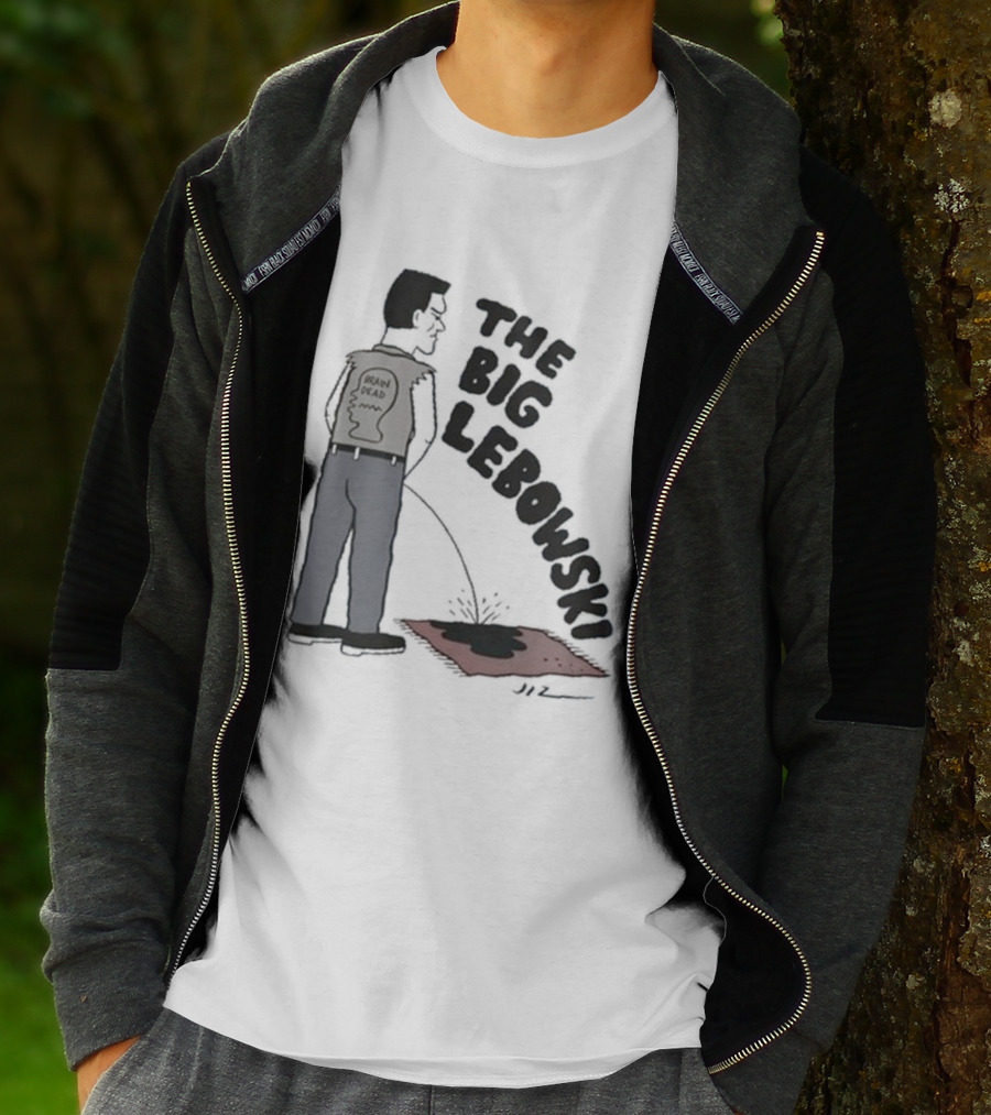 Brain Dead X The Big Lebowski Rug Scene Comic T-Shirt