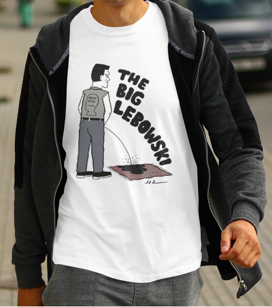 Brain Dead X The Big Lebowski Rug Scene Comic T-Shirt