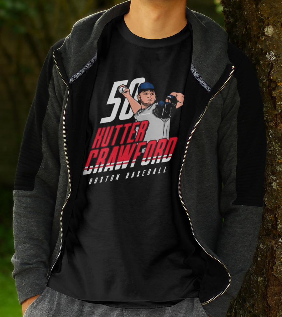 50 Kutter Crawford Boston Baseball T-Shirt