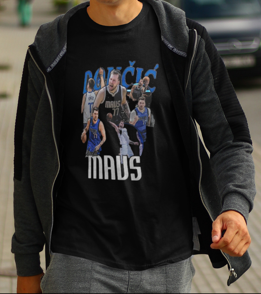 Doncic Mavs Luka Dallas Mavericks Stadium Essentials T-Shirt