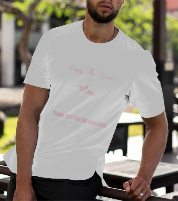 Depeche Mode Enjoy The Silence DM Thank You For The Memories T-Shirt