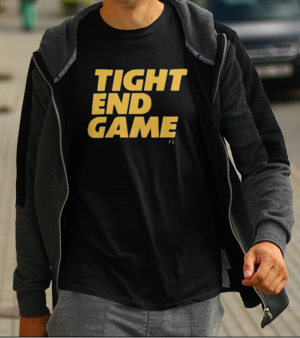 Kansas City Chiefs Tight End Game Yellow T-Shirt