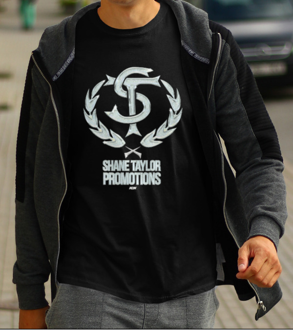 Shane Taylor Promotions ST Logo AEW T-Shirt