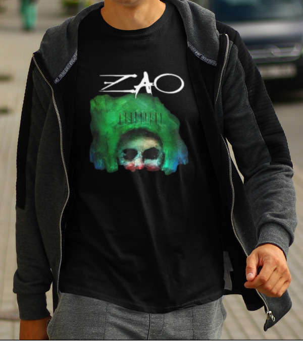 Zao Splinter Mask Green T-Shirt