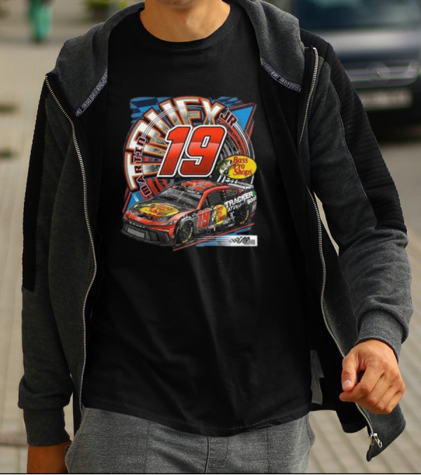 Martin Truex Jr 19 Bass Pro Shops Car Racing Team Collection T-Shirt