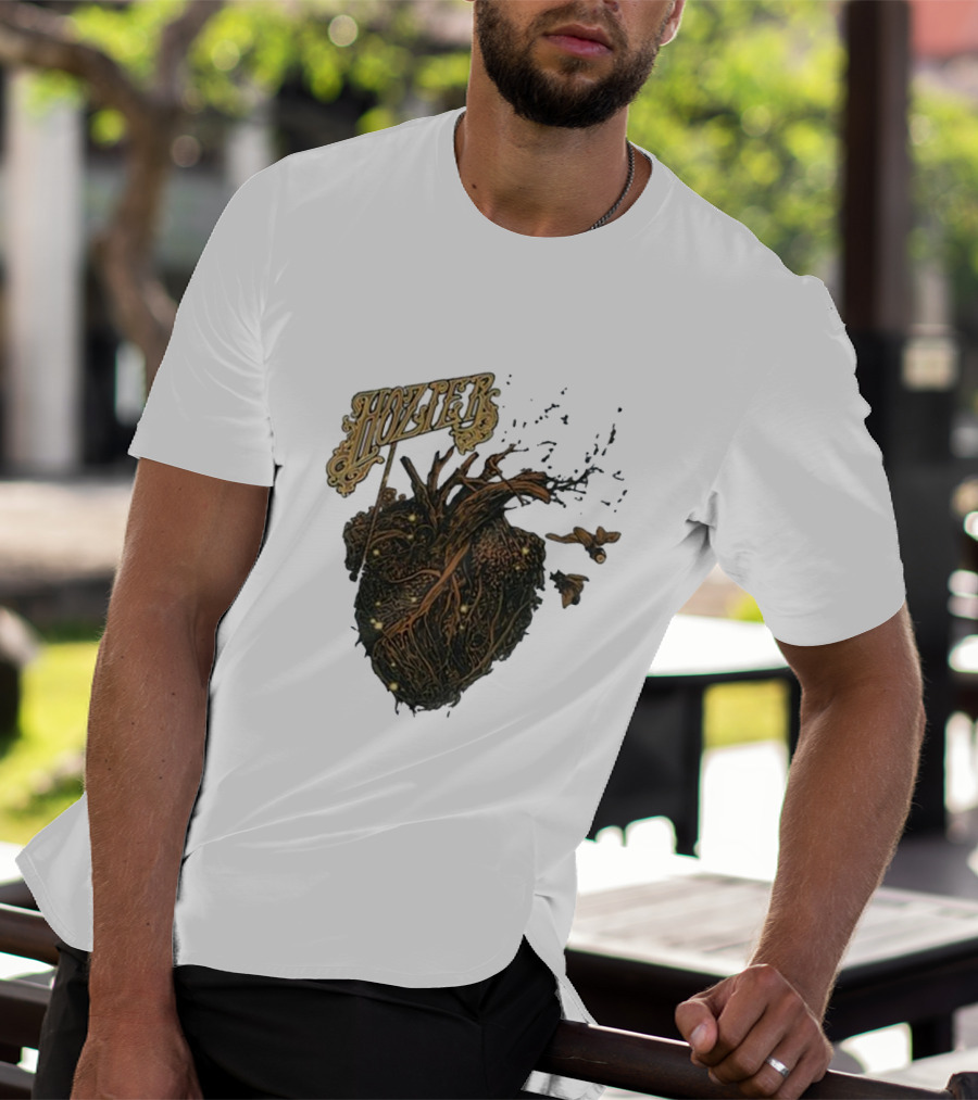Hozier Heart And Roots Design Noblesville May 28 T-Shirt