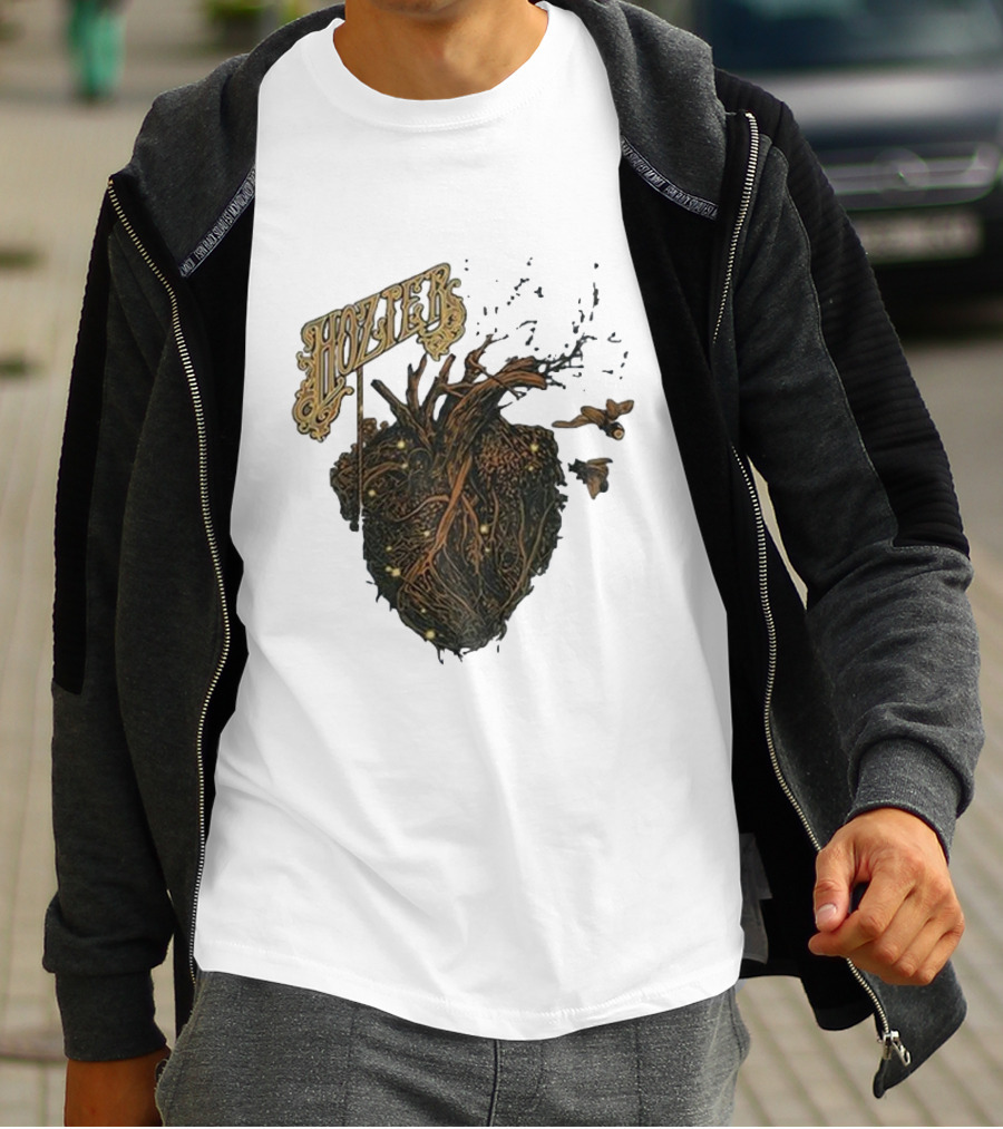 Hozier Heart And Roots Design Noblesville May 28 T-Shirt