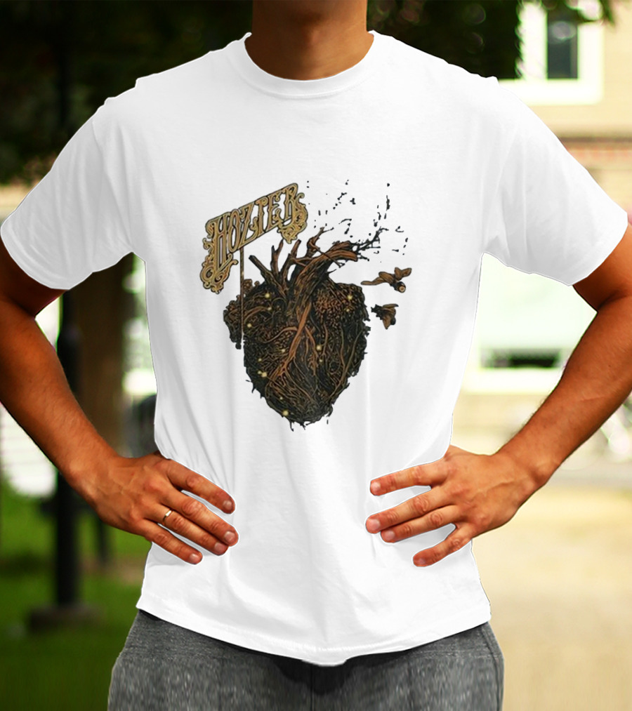 Hozier Heart And Roots Design Noblesville May 28 T-Shirt
