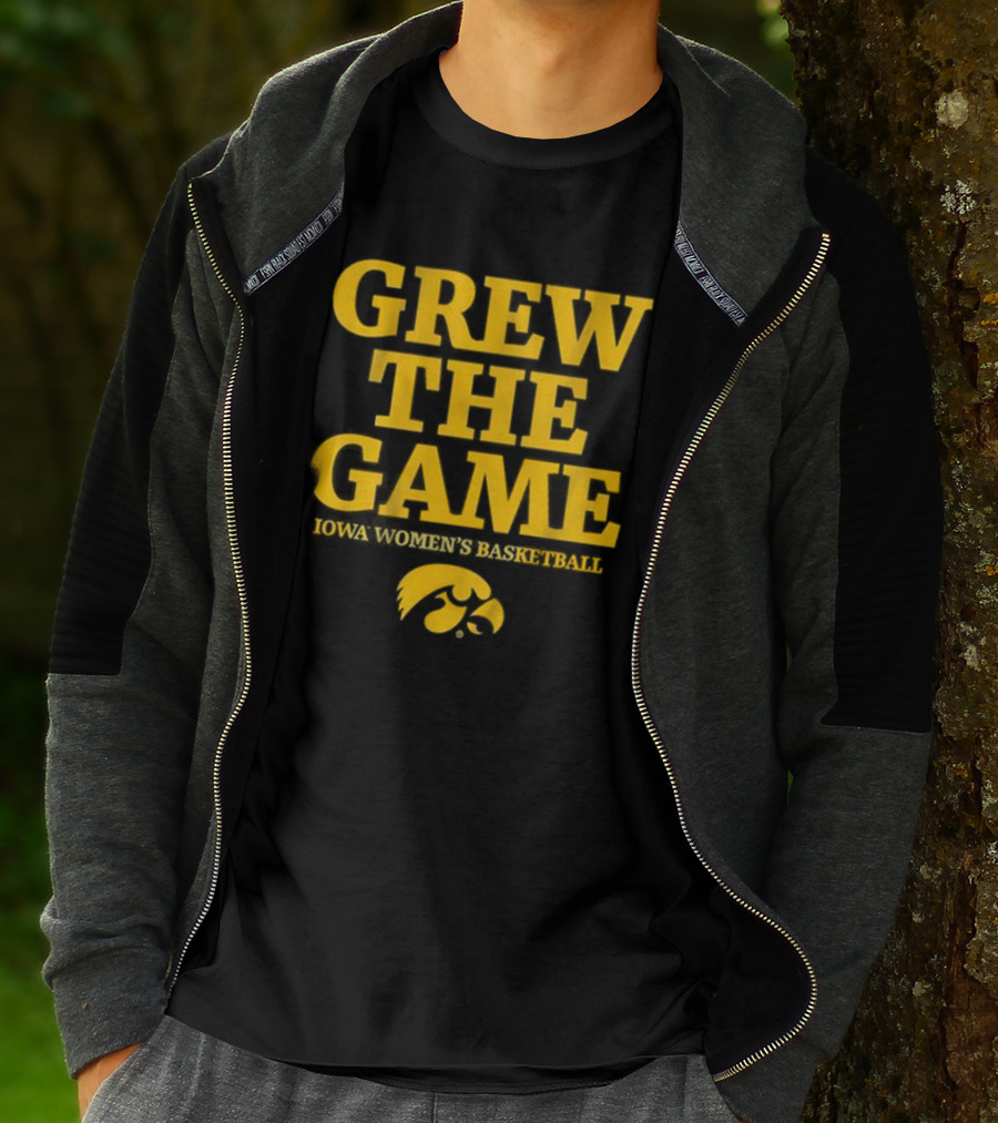 Grew The Game Iowa Women's Basketball Hawkeyes T-Shirt
