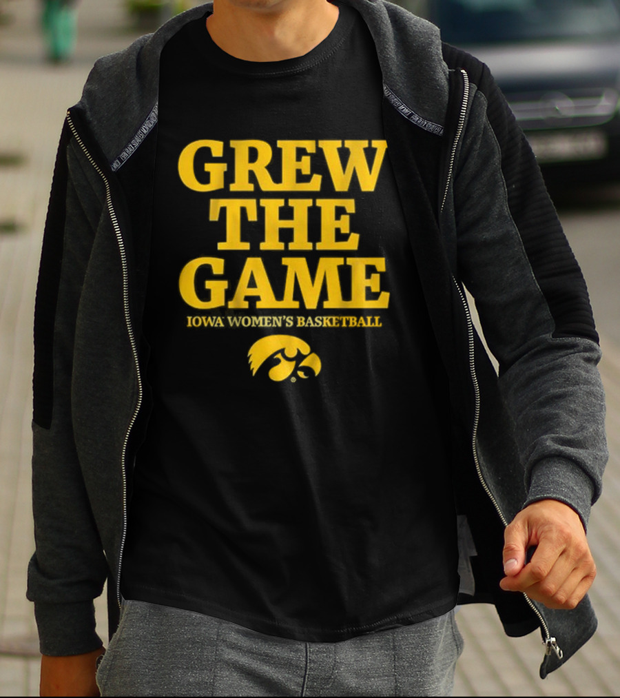 Grew The Game Iowa Women's Basketball Hawkeyes T-Shirt