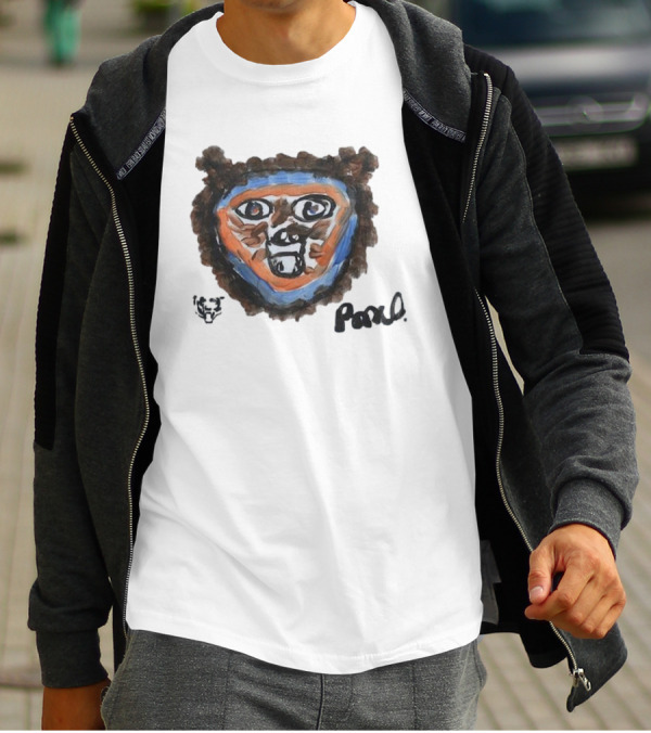 Rome Odunze Chicago Bears Rookie Paint Tri-Blend T-Shirt