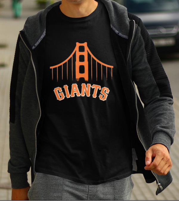 San Francisco Giants MLB Golden Gate Bridge T-Shirt