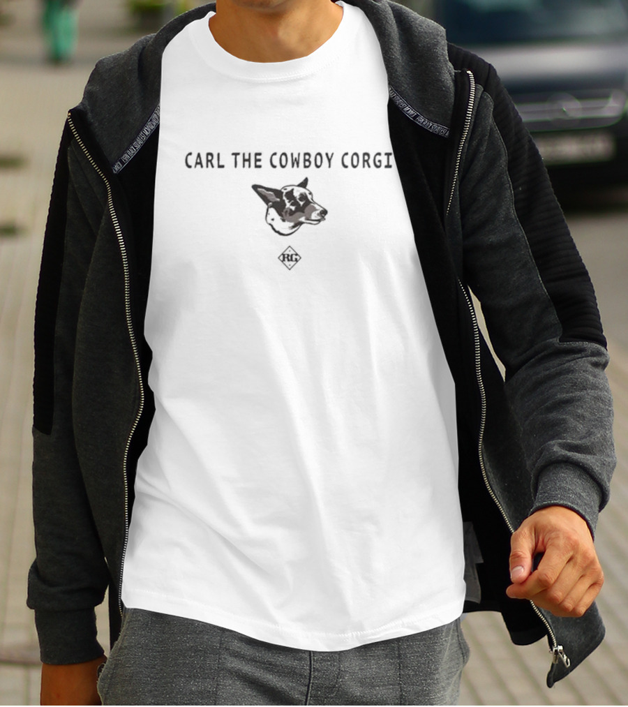 Riley Green Carl The Cowboy Corgi Cattle Dog Ops T-Shirt