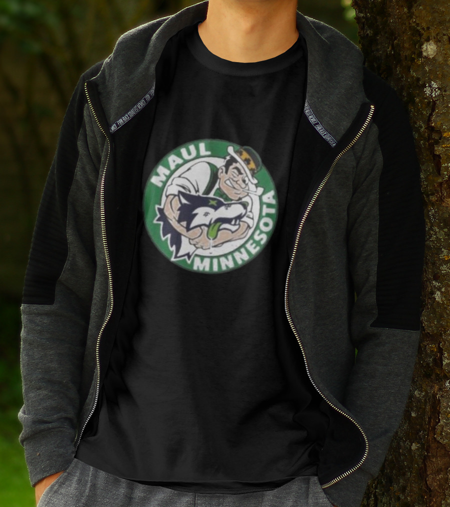 Boston Celtics Maul Minnesota Timberwolves T-Shirt