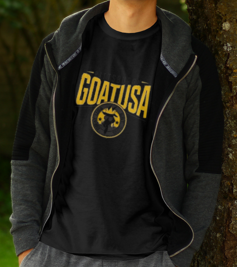 GOAT USA Pittsburgh Patch Youth T-Shirt