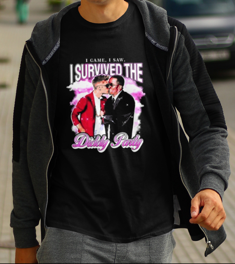 I Came I Saw I Survived The Diddy Party T-Shirt